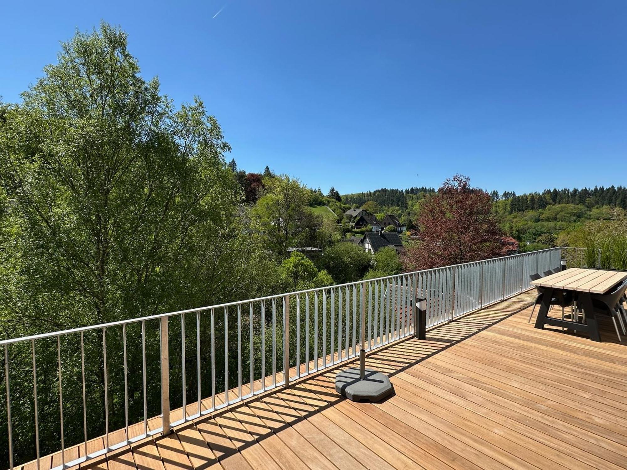 Villa Holgenbach - Penthouse- Und Ferienwohnung Im Nationalpark Eifel シュライデン エクステリア 写真