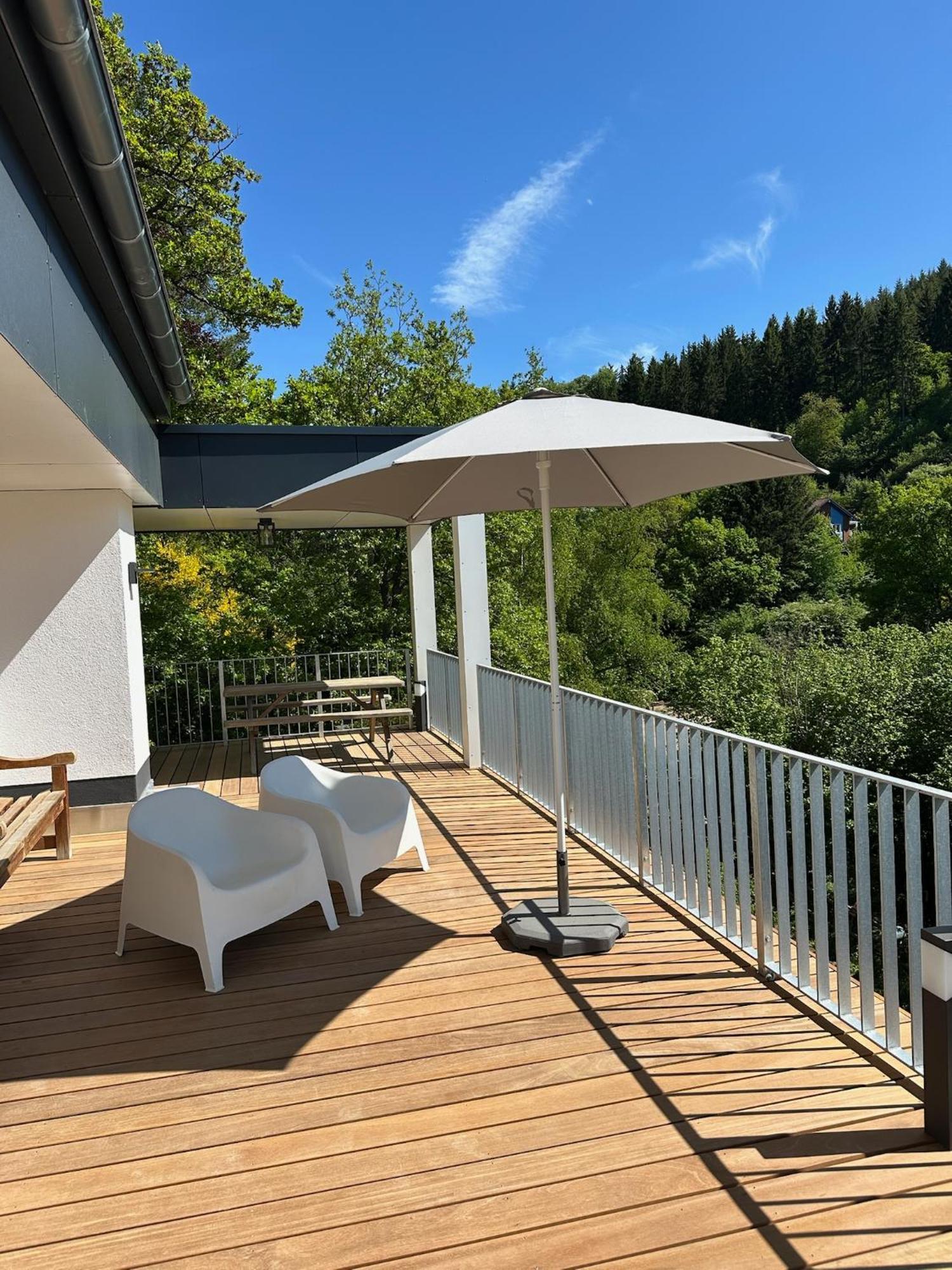 Villa Holgenbach - Penthouse- Und Ferienwohnung Im Nationalpark Eifel シュライデン エクステリア 写真